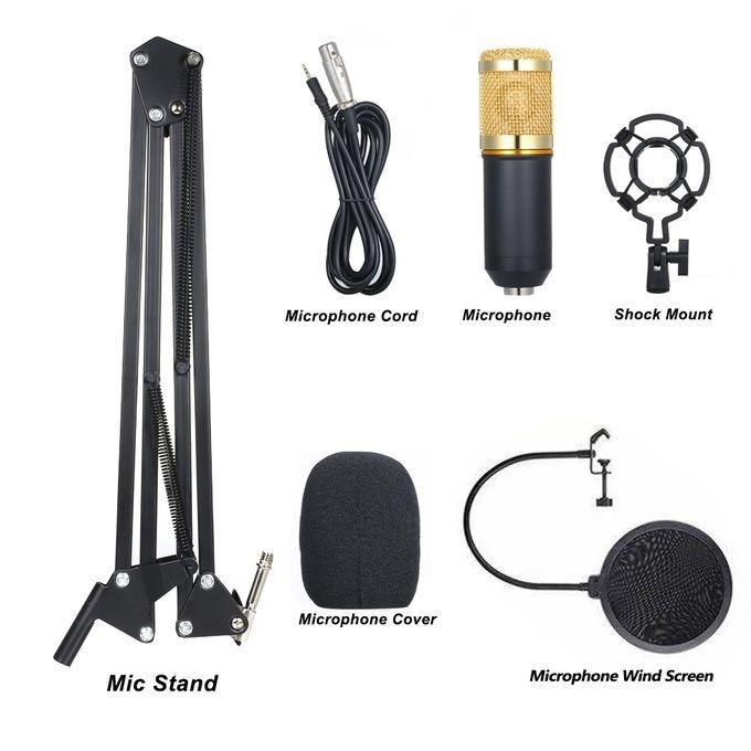 Professional V8 Live Condenser Microphone Kit