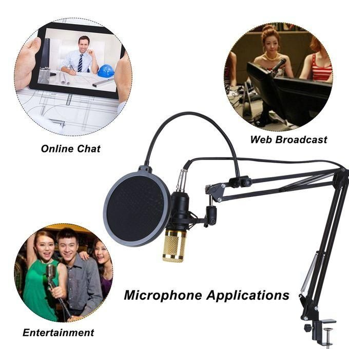 Professional V8 Live Condenser Microphone Kit