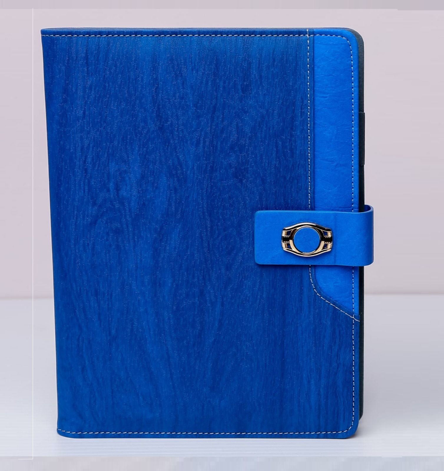 A5 Size Executive buckle NoteBook - Padded PU Soft Leather Cover Material