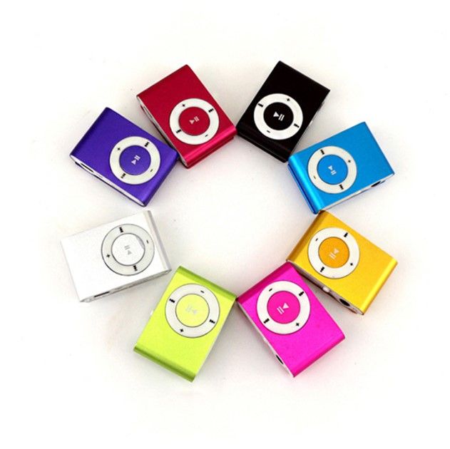 Mini Portable Metal MP3 Players ipods Clip Sports Walkman Music