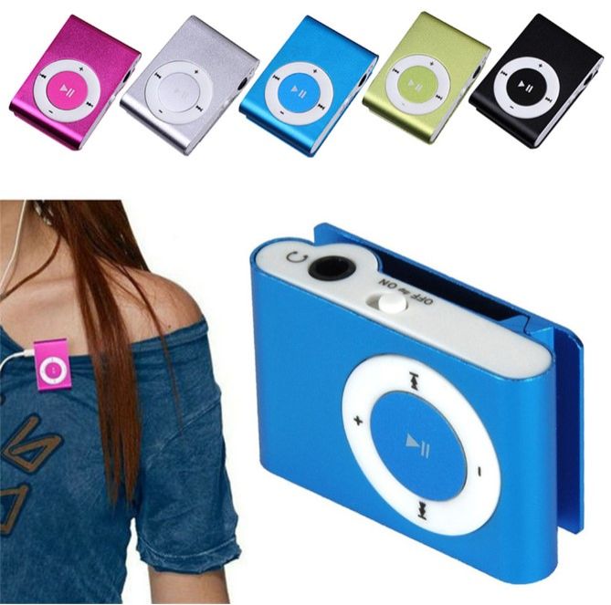 Mini Portable Metal MP3 Players ipods Clip Sports Walkman Music