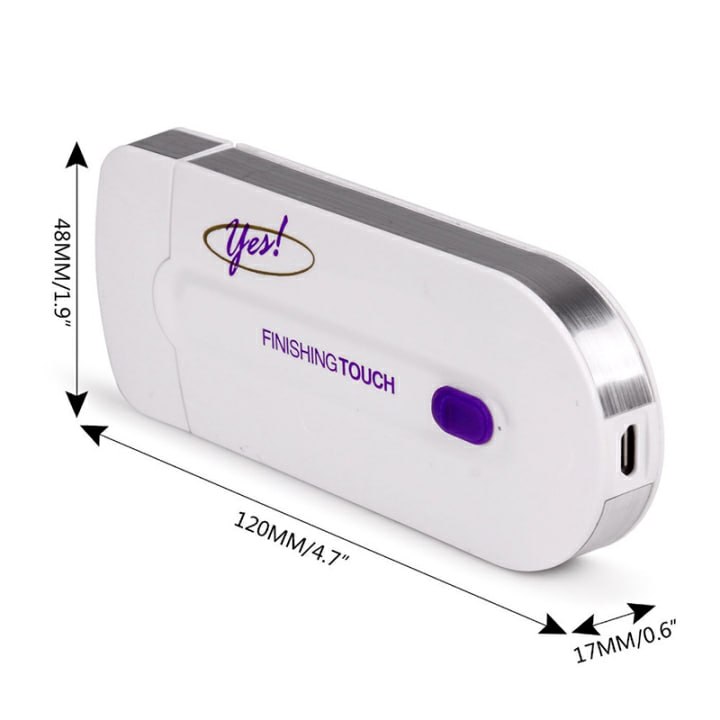 Women's Laser Painless Hair Removal Device (2024 New) Body Epilator Shaver, USB Rechargeable, Multi-functional, Armpit & Back / Legs, Bikini Line, Back / Full Body