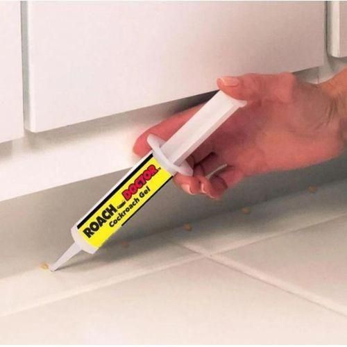 Roach Doctor Cockroach Gel Ready-to-Use Cockroach Gel Bait Roach Killer with Syringe Applicator