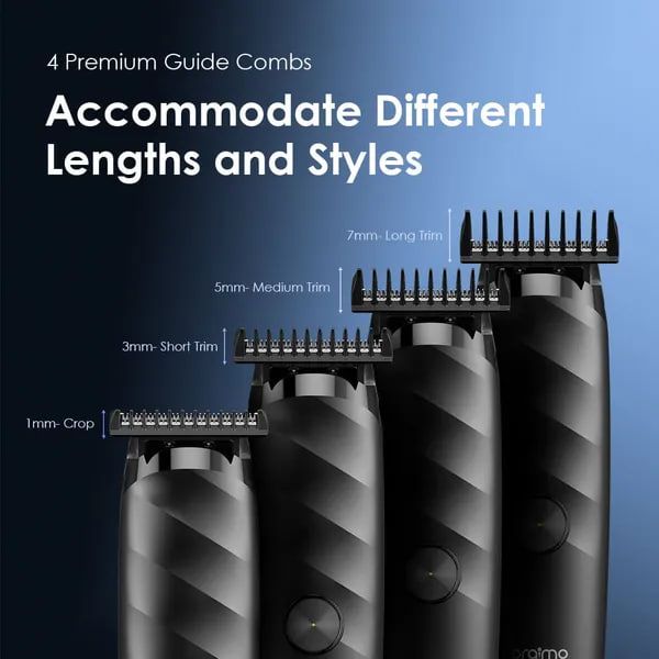 Oraimo Smart Multi-functional Trimmer With 4 Guided Combs