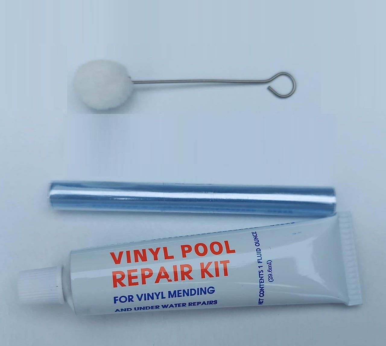 Vinyl Repair Kit for Hot Tubs, Inflatable Mattress, Sofas & Spas, Pools & Inflatables (Repair Patches, Glue and Application Tool)