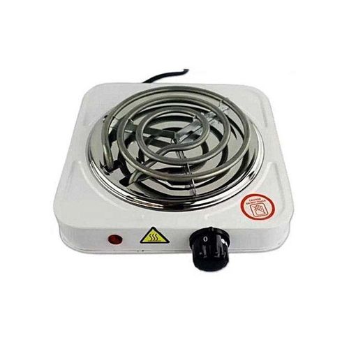 Electric Stove, Single Burner Cooktop, Compact and Portable, Adjustable Temperature Hot Plate,Stainless