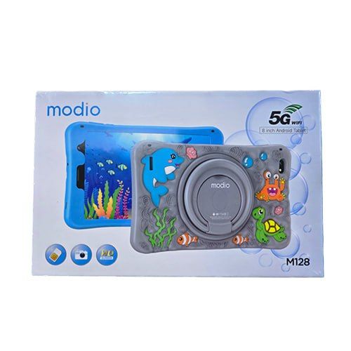 Modio M128 – Ram 6GB Storage 256GB Kids Android Tablet Screen Size 8