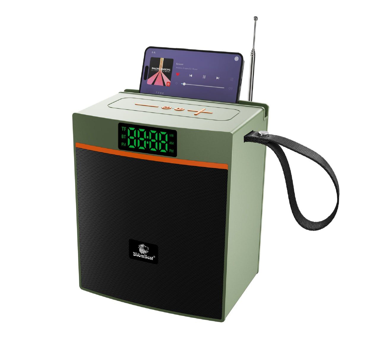 Boombest Super Bass Bluetooth Wireless Speaker with Radio