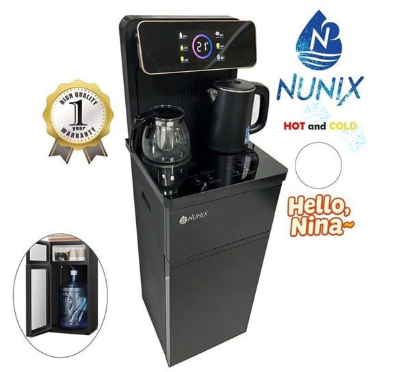 💧☕️ {New Arrival} Nunix SmartFlow™ Water Dispenser – Hot & Cold + Coffee Maker | LED Display