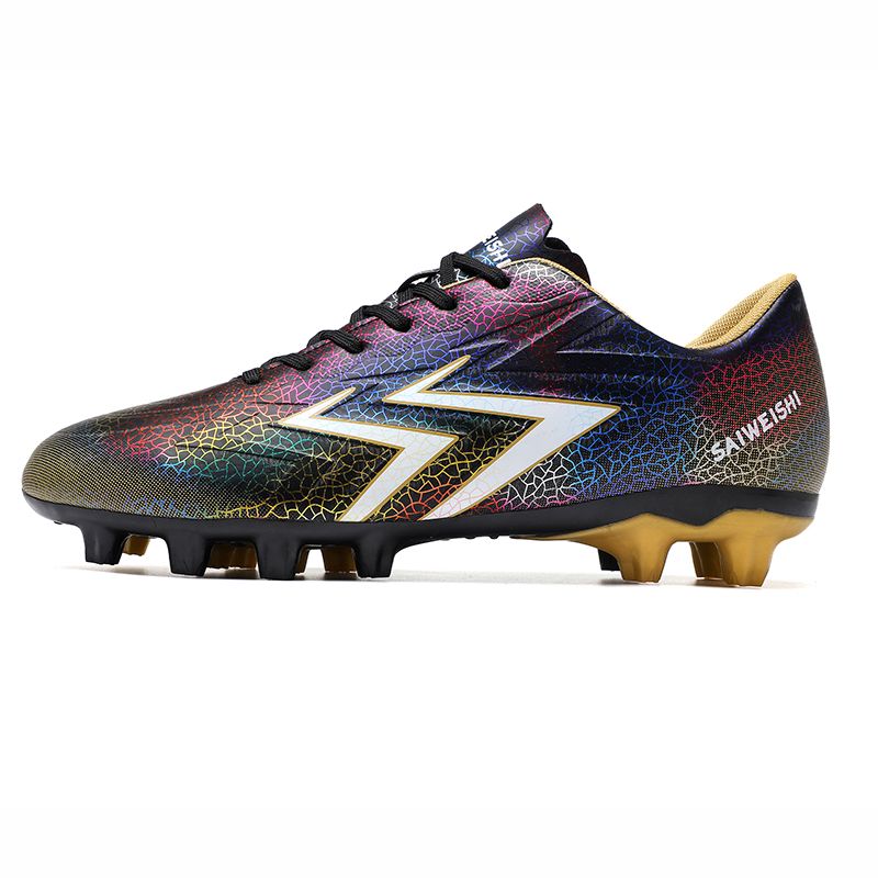 New Men Kids Soccer Shoes Team Cleats Football Boots Sports Long Studs Turf Shoes for Training Competition