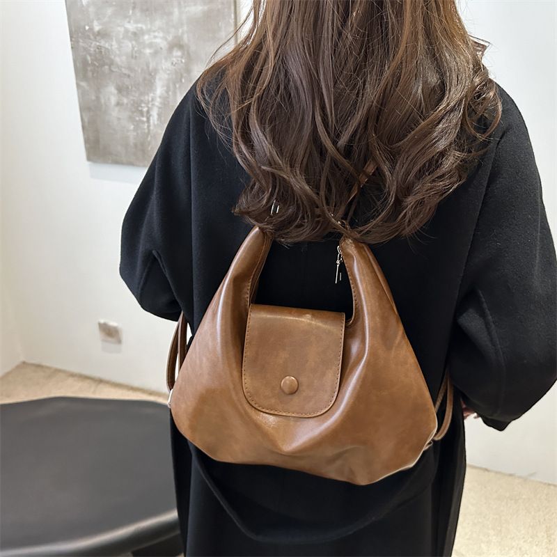 New multifunctional backpack for women, large capacity retro versatile crossbody bag, tote bag, shoulder bag