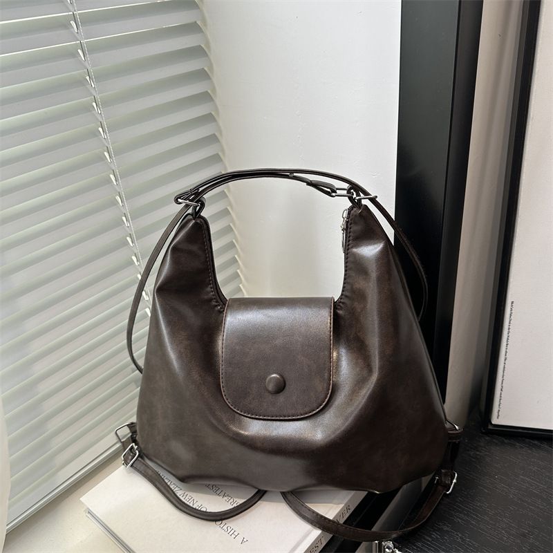 New multifunctional backpack for women, large capacity retro versatile crossbody bag, tote bag, shoulder bag