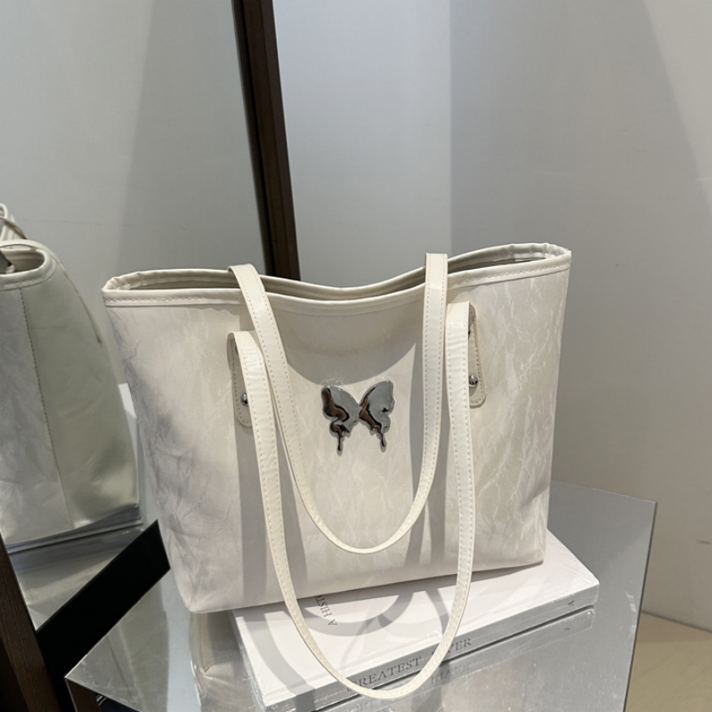 Women's bag with high-end feel, large capacity shoulder bag, trendy tote bag, fashionable casual handbag