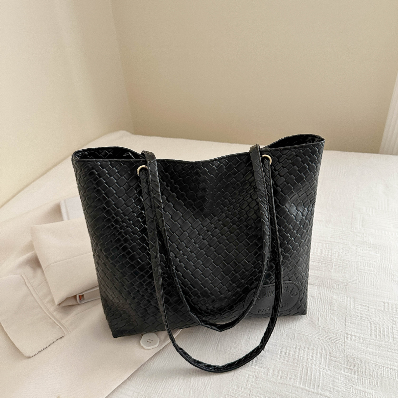 Knitted armpit bag women's bag new fashionable tote bag lazy texture shoulder bag crossbody bag