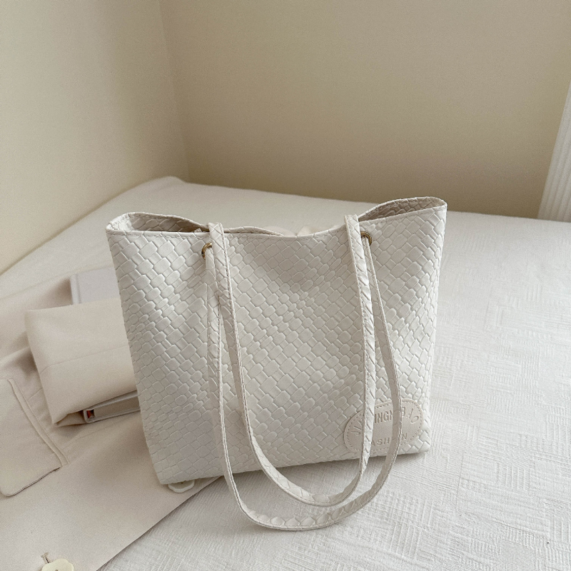 Knitted armpit bag women's bag new fashionable tote bag lazy texture shoulder bag crossbody bag