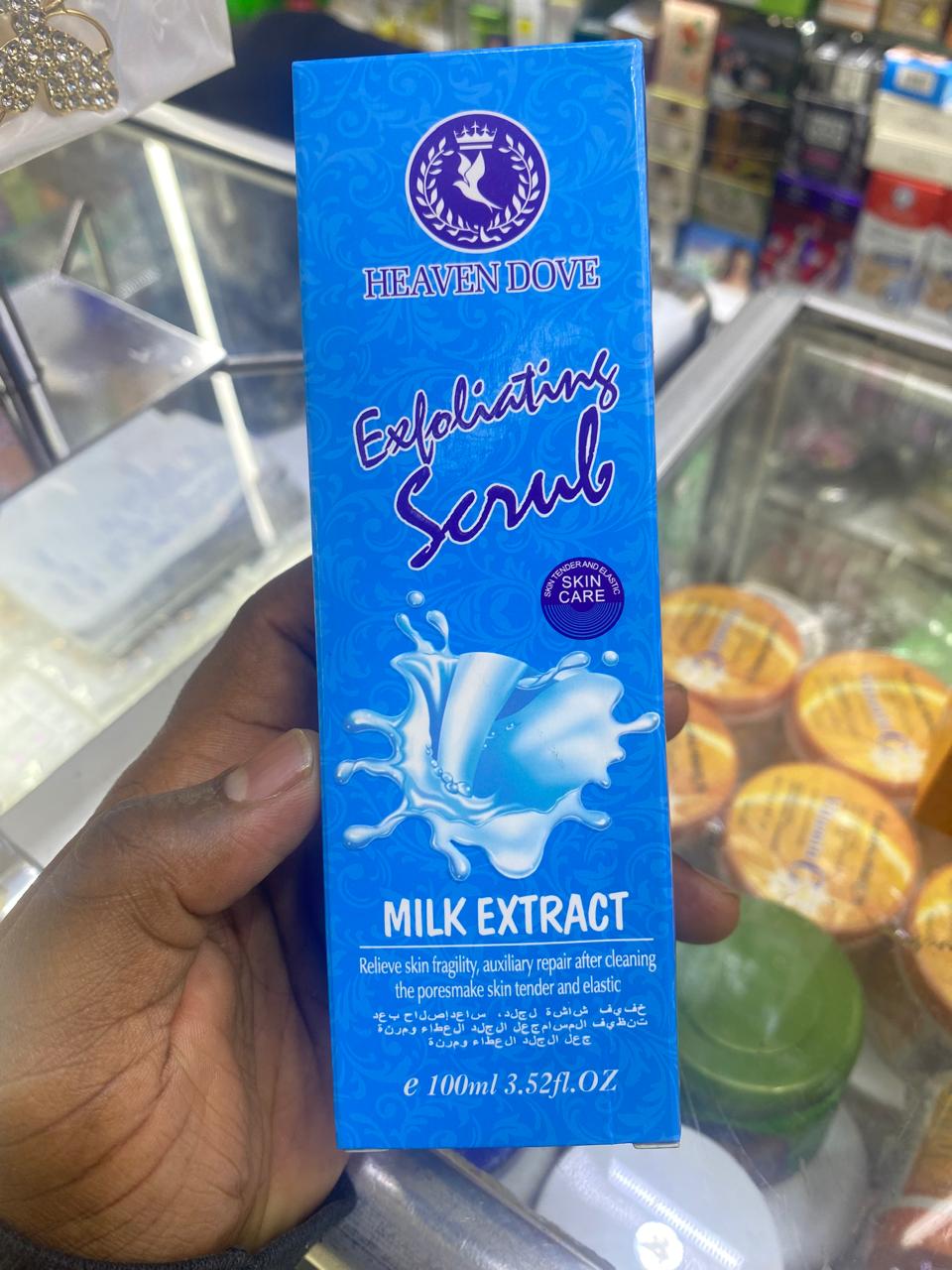 HEAVEN DOVE EXFOLIATING SCRUB 100ML