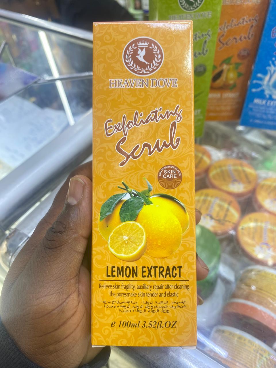 HEAVEN DOVE EXFOLIATING SCRUB 100ML