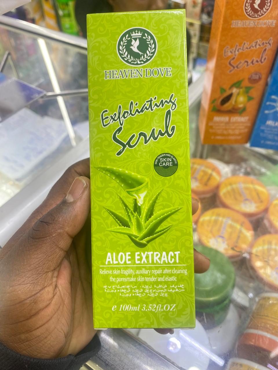 HEAVEN DOVE EXFOLIATING SCRUB 100ML