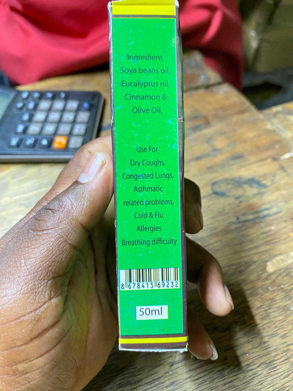 Soya With Eucalyptus Oil 50ML