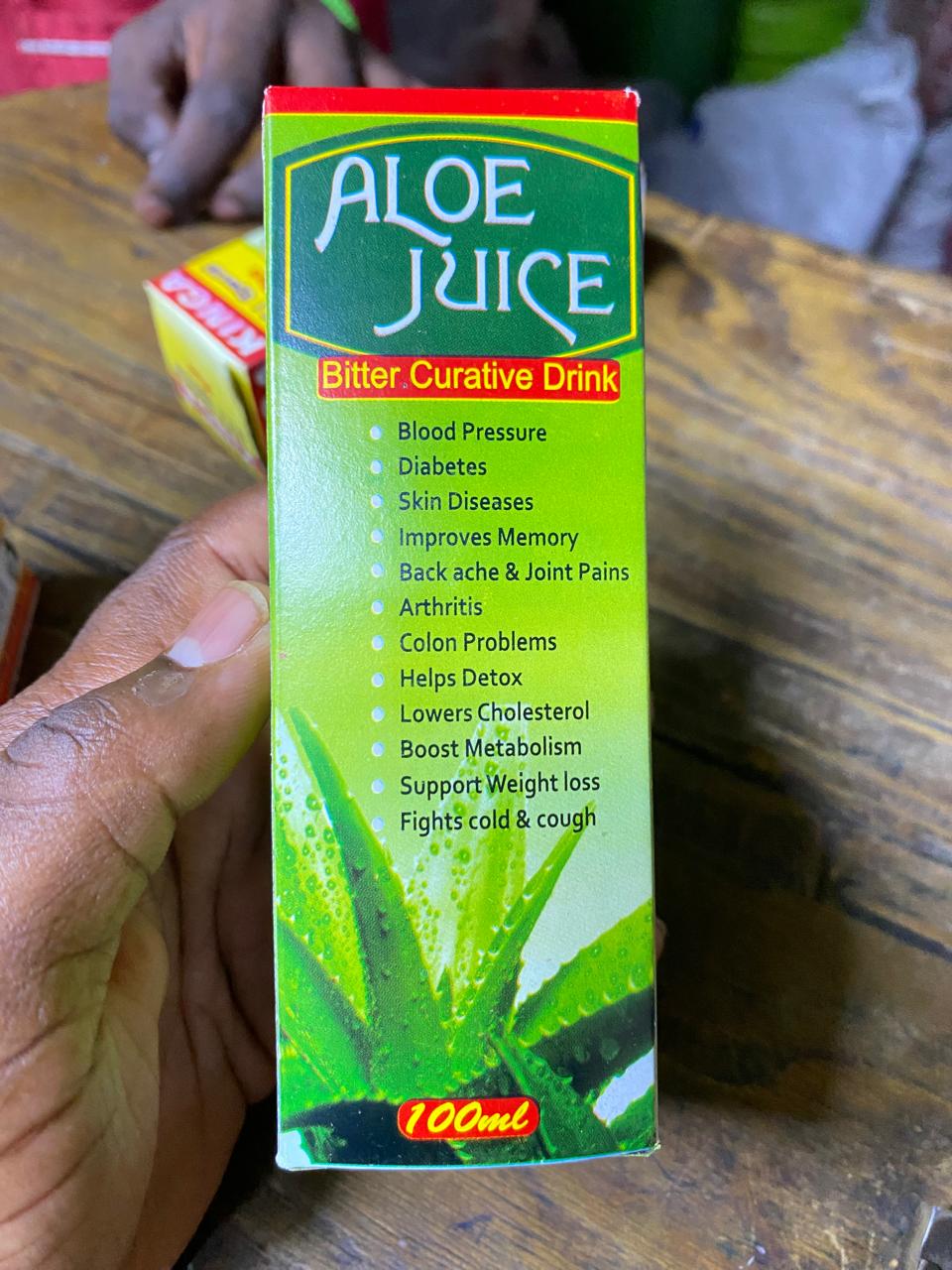 ALOE JUICE Bitter Curative Drink IMMUNITY BOOSTER 100ml