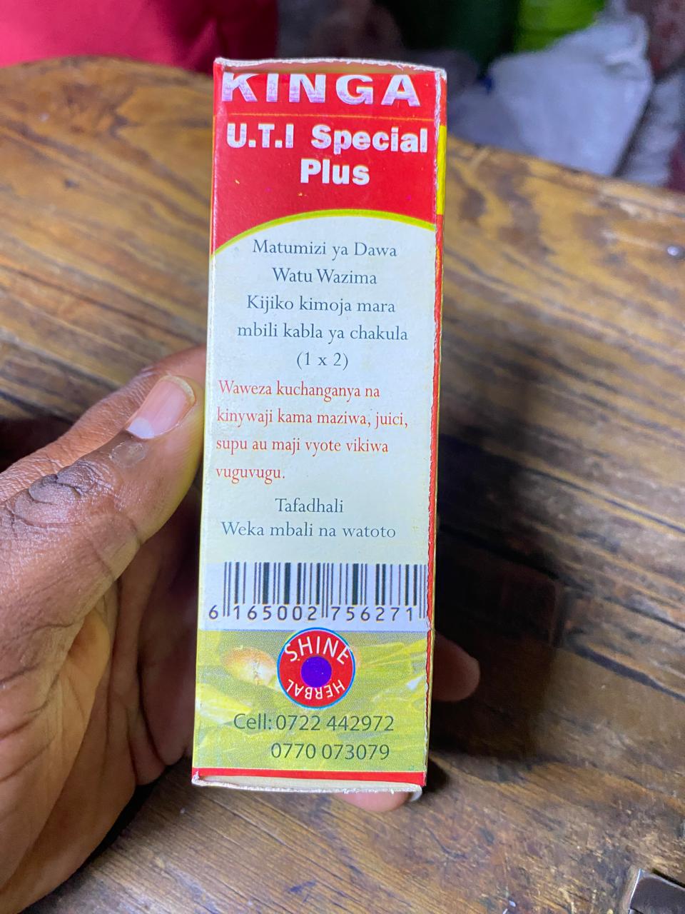 KINGA U.T.I Special Plus A Mixture of Selected Natural Herbs 100ml