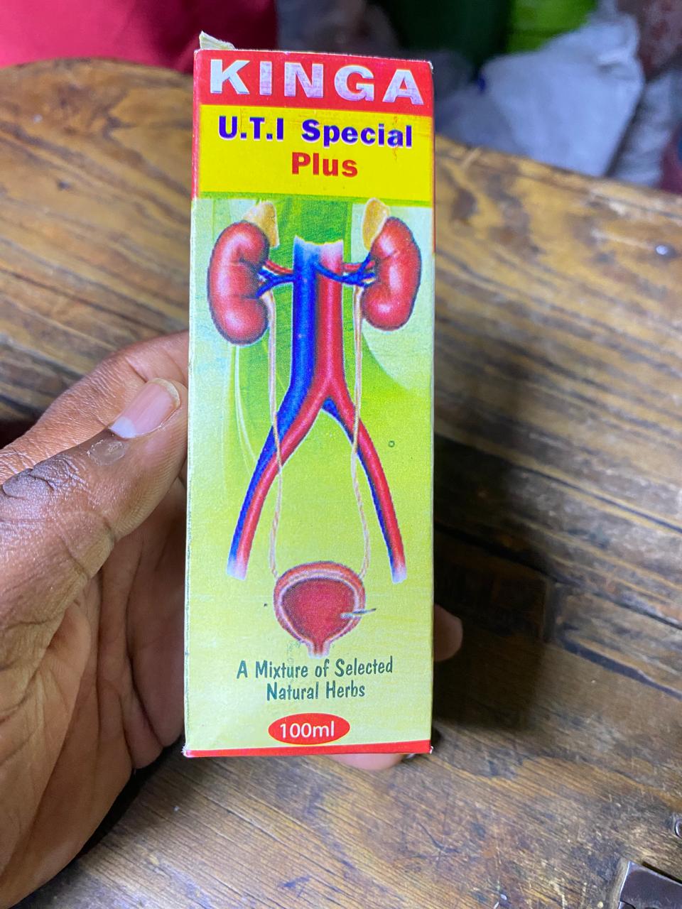 KINGA U.T.I Special Plus A Mixture of Selected Natural Herbs 100ml