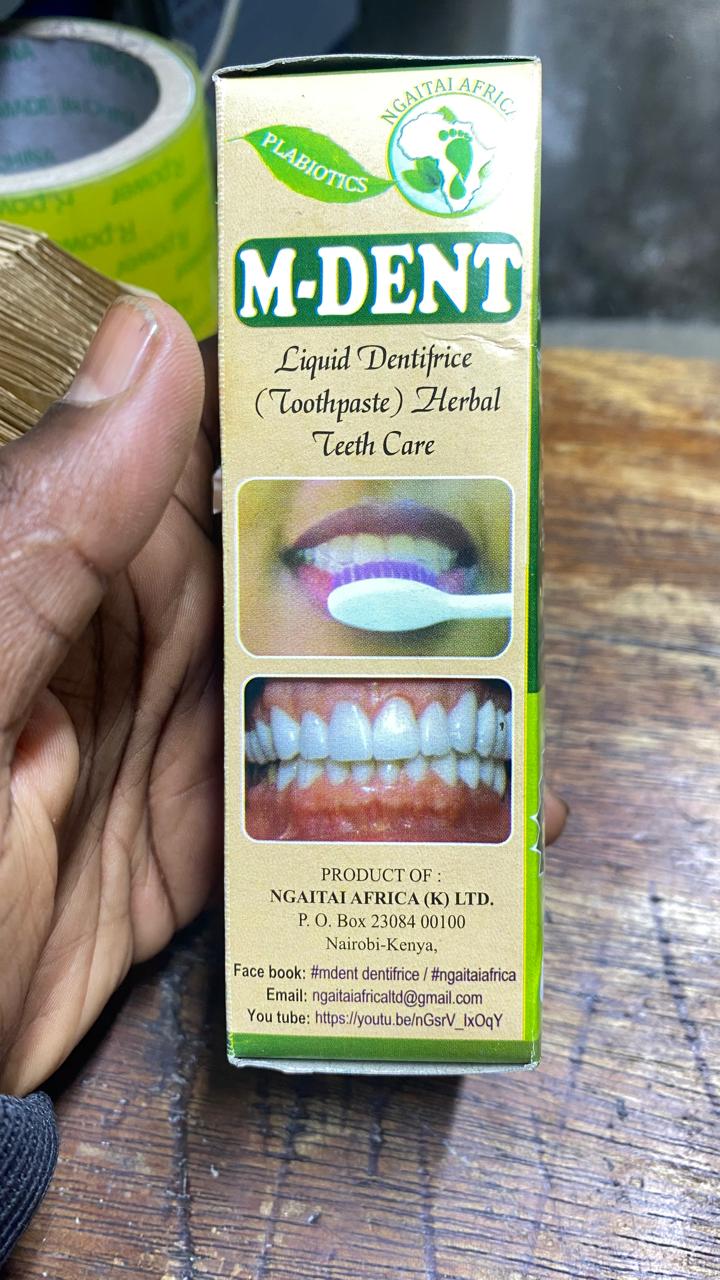 M-DENT Liquid Dentifrice (Toothpaste) Herbal Teeth Care 50ml