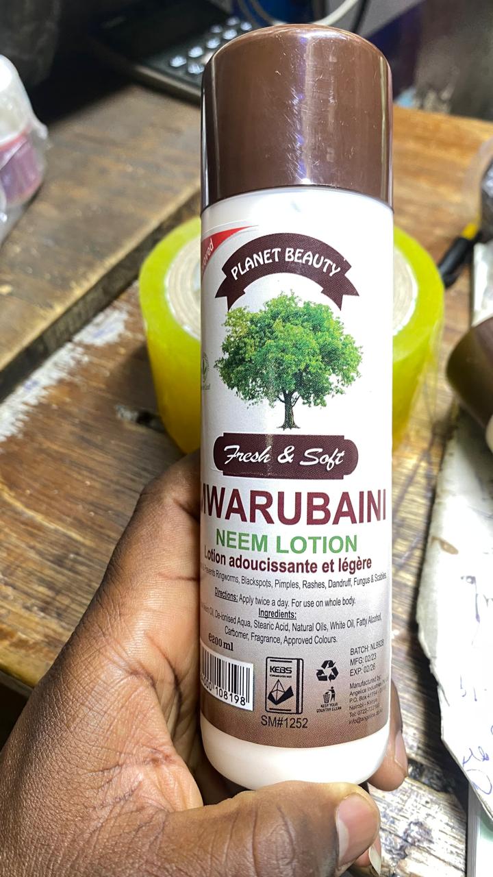 PLANET BEAUTY FRESH AND SOFT MWARUBAINI NEEM BODY LOTION 200ML