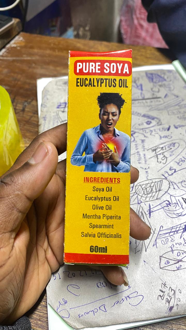 PURE SOYA EUCALYPTUS OIL 60ml