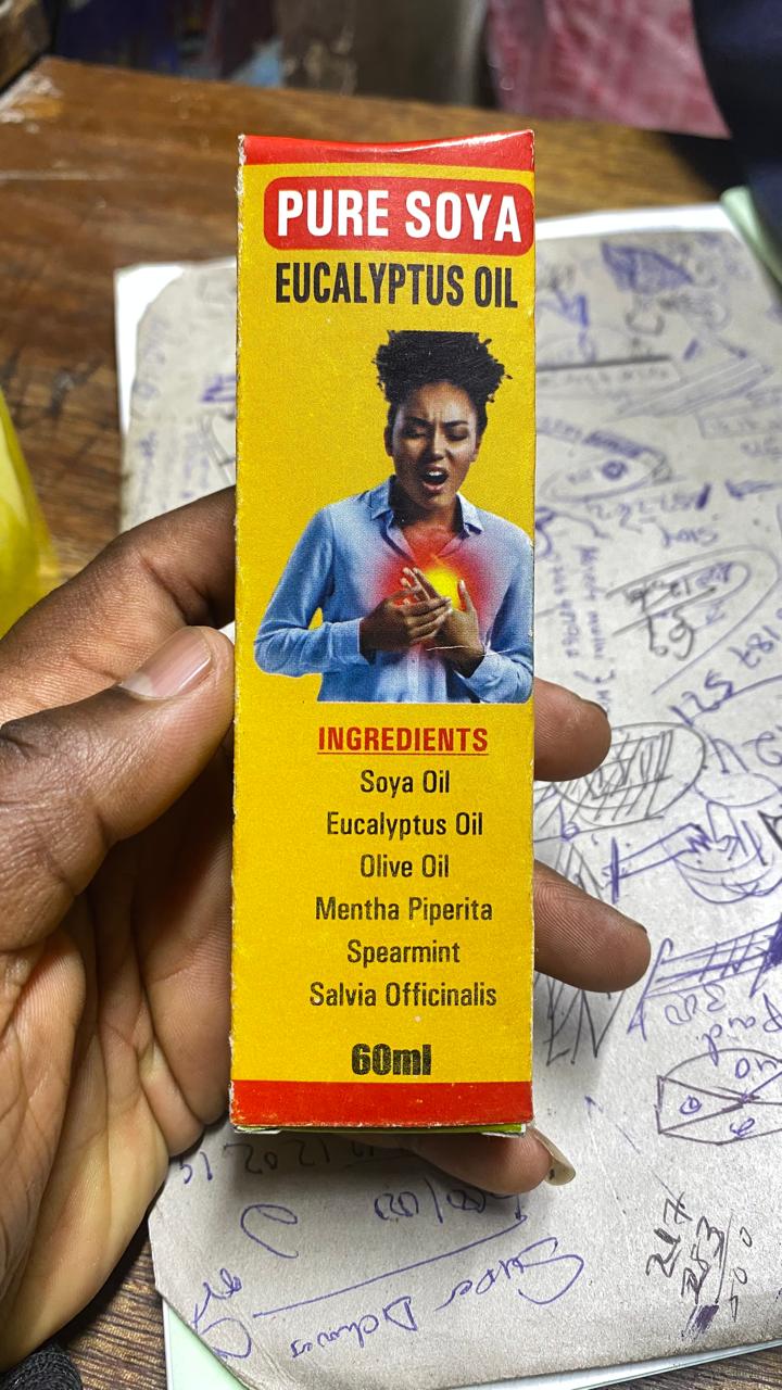 PURE SOYA EUCALYPTUS OIL 60ml