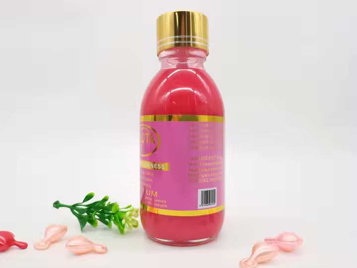 Gluta White Total Fairness Magical White Half Cast Whitening Serum Moisturize Skin Remove Pimple 125ml