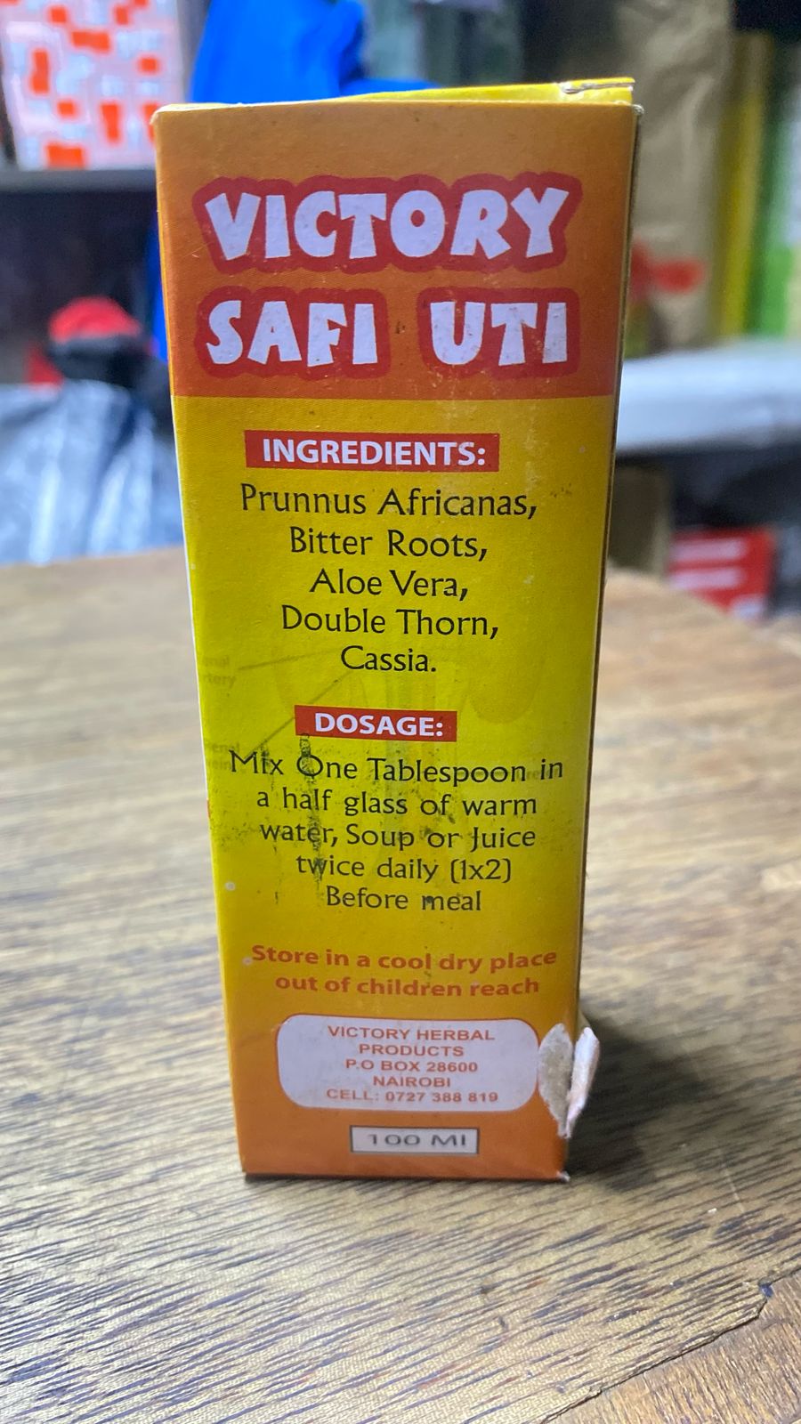 VICTORY SAFI UTI Carefully Selected Natural Herbs 100ml