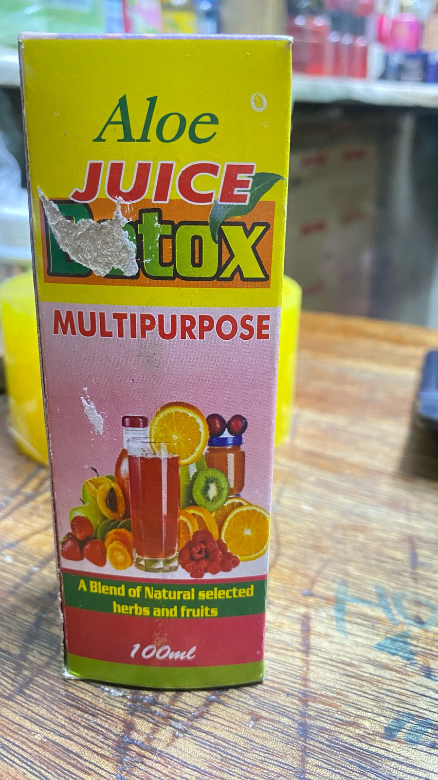 Aloe JUICE MULTIPURPOSE DETOX A Blend of Natural selected herbs and fruits 100ml