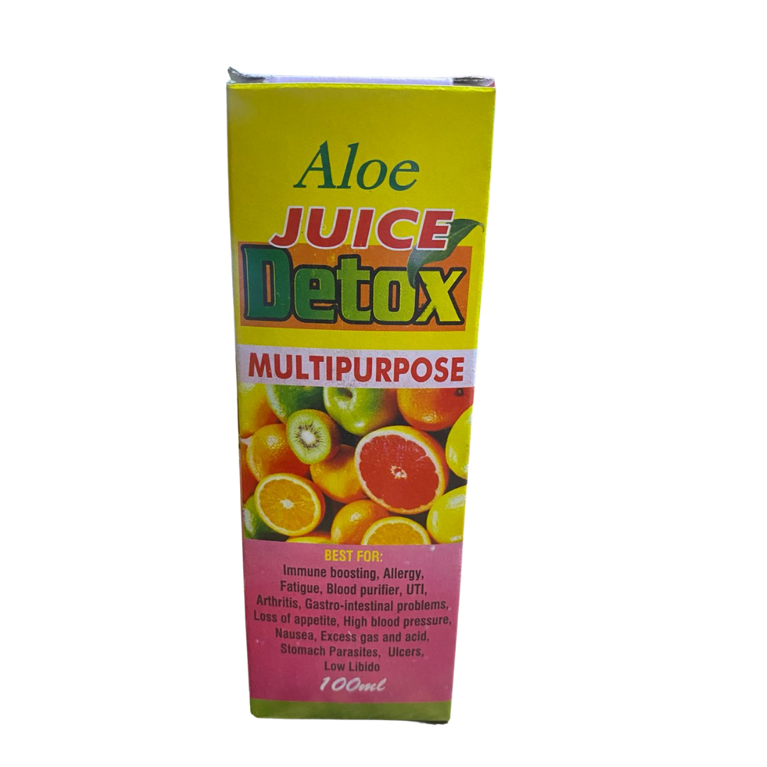 Aloe JUICE MULTIPURPOSE DETOX A Blend of Natural selected herbs and fruits 100ml