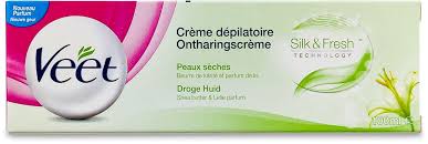 Veet Hair Removal Cream 5 in 1 Skin Benefits For Dry Skin 100g