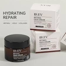 IREV RETINOL FACE CREAM 50G. Moisturizing, anti-aging, removing fine lines and wrinkles