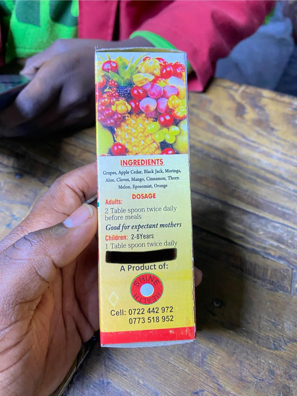 NATURAL
Detox
Juice
Non Bitter MULTIPURPOSE A Blend of Natural selected herbs and fruits 100ml
