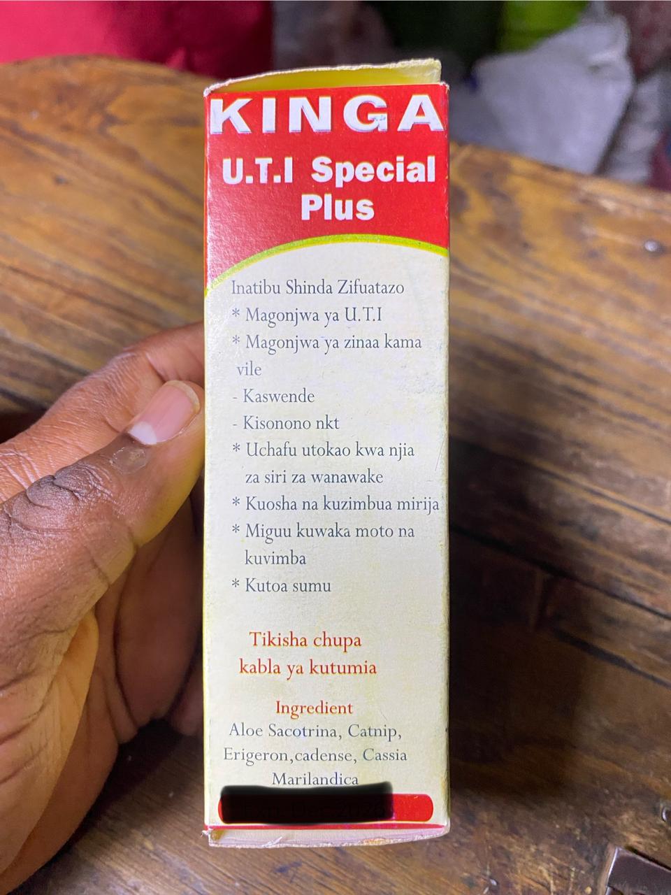 KINGA U.T.I Special Plus A Mixture of Selected Natural Herbs 100ml