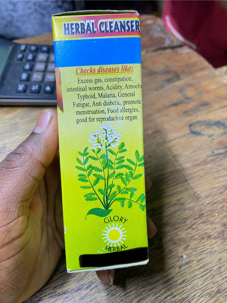 Herbal Cleanser for the Digestive system and Excretory Organs 100ml