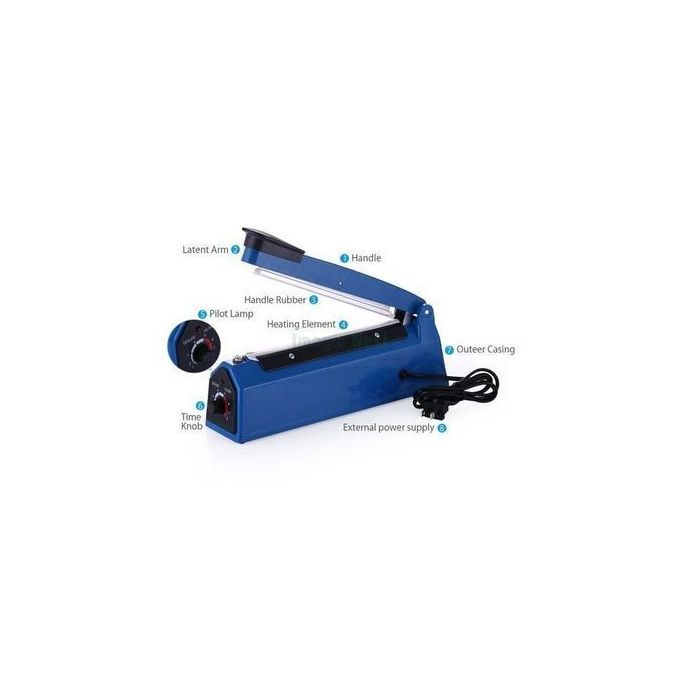 Impulse Manual Heat Sealer 100MM Plastic Paper Bag Sealing Machine