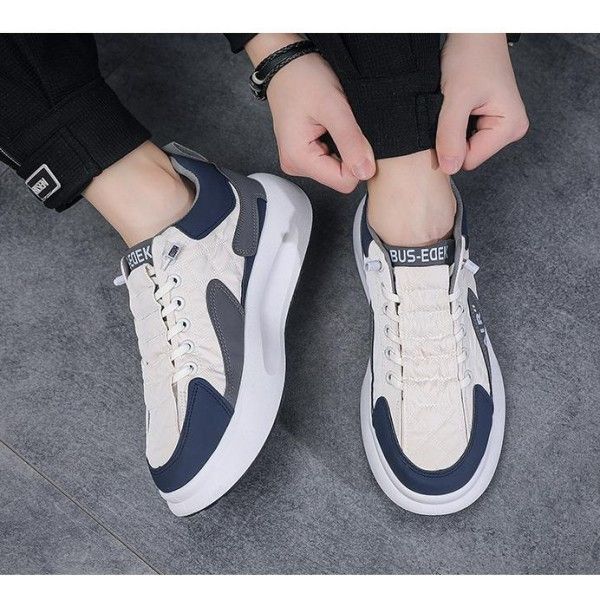 Men's Breathable Wear-Resistant Non-Slip Thick Sole Sports Casual Shoes Daddy Shoes  Sneakers