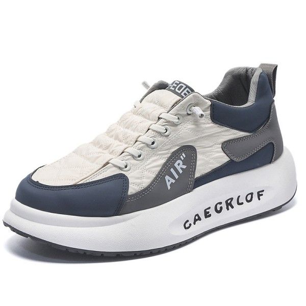 Men's Breathable Wear-Resistant Non-Slip Thick Sole Sports Casual Shoes Daddy Shoes  Sneakers
