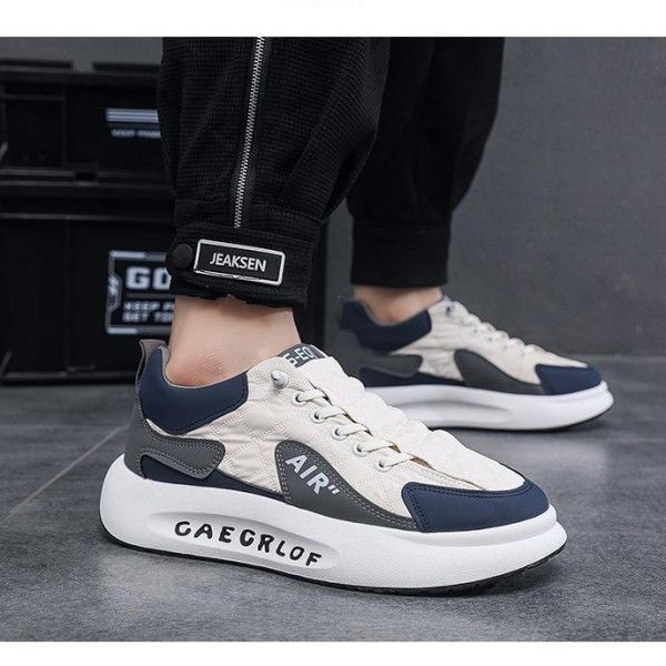 Men's Breathable Wear-Resistant Non-Slip Thick Sole Sports Casual Shoes Daddy Shoes  Sneakers