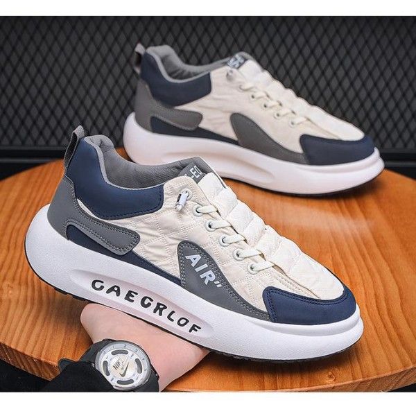 Men's Breathable Wear-Resistant Non-Slip Thick Sole Sports Casual Shoes Daddy Shoes  Sneakers
