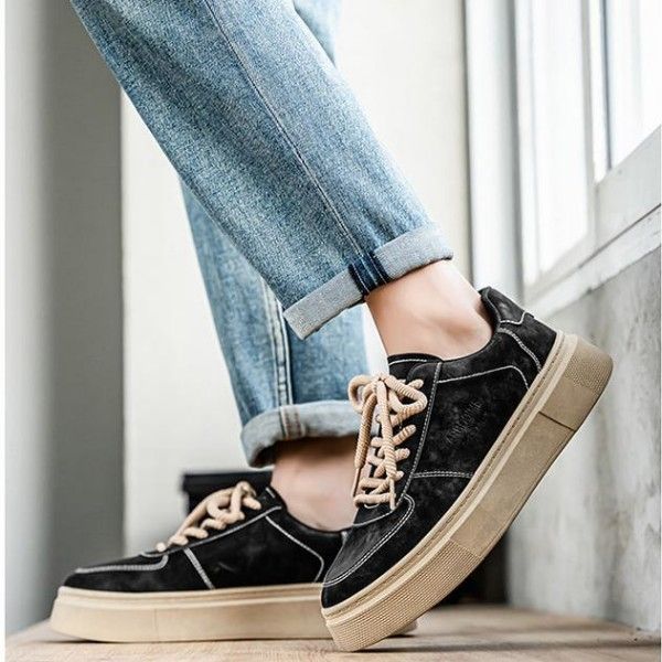 Men's Wear-Resistant And Anti-Slip Niche Design Youth Casual Sports Board Shoes