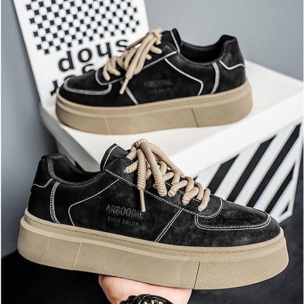 Men's Wear-Resistant And Anti-Slip Niche Design Youth Casual Sports Board Shoes