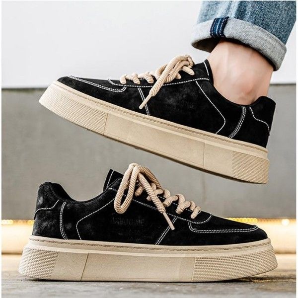 Men's Wear-Resistant And Anti-Slip Niche Design Youth Casual Sports Board Shoes
