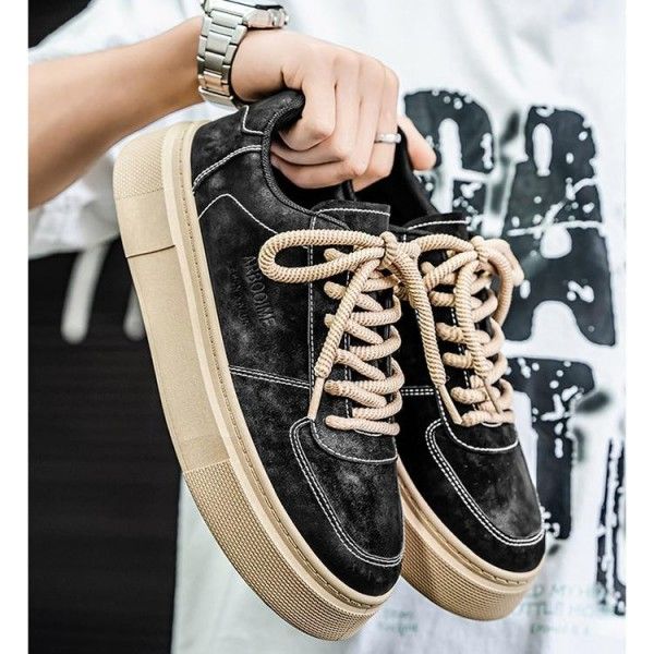 Men's Wear-Resistant And Anti-Slip Niche Design Youth Casual Sports Board Shoes