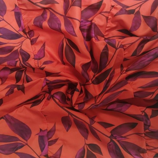 Women's Fashion Printed Flying Sleeve High-Waisted European And American Dress