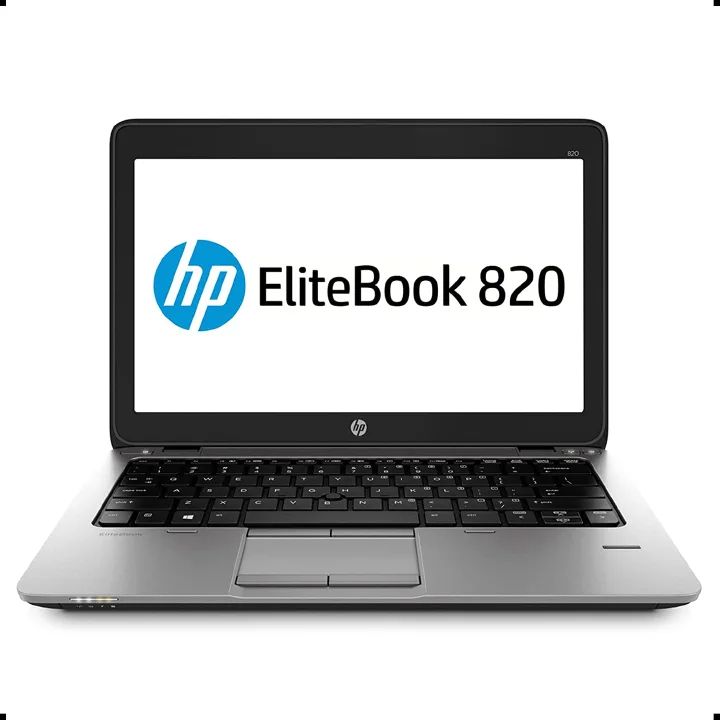 (Free Mouse Bag 8GB 512GB) Refurbished HP Elitebook 820 G1 i5 4th 8GB 512GB SSD 12.5" Laptop Windows 11 Pro Intel HD Graphics Webcam Bluetooth Student Professional Laptop